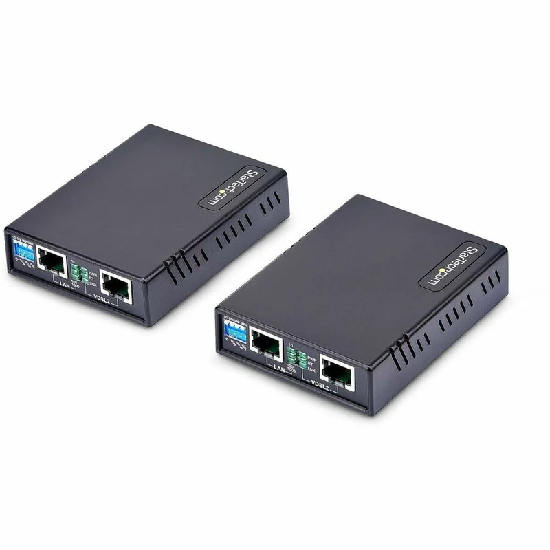 Switch de Red StarTech.com StarTech VDSL2 Ethernet Extender Kit over Single Pair Wire