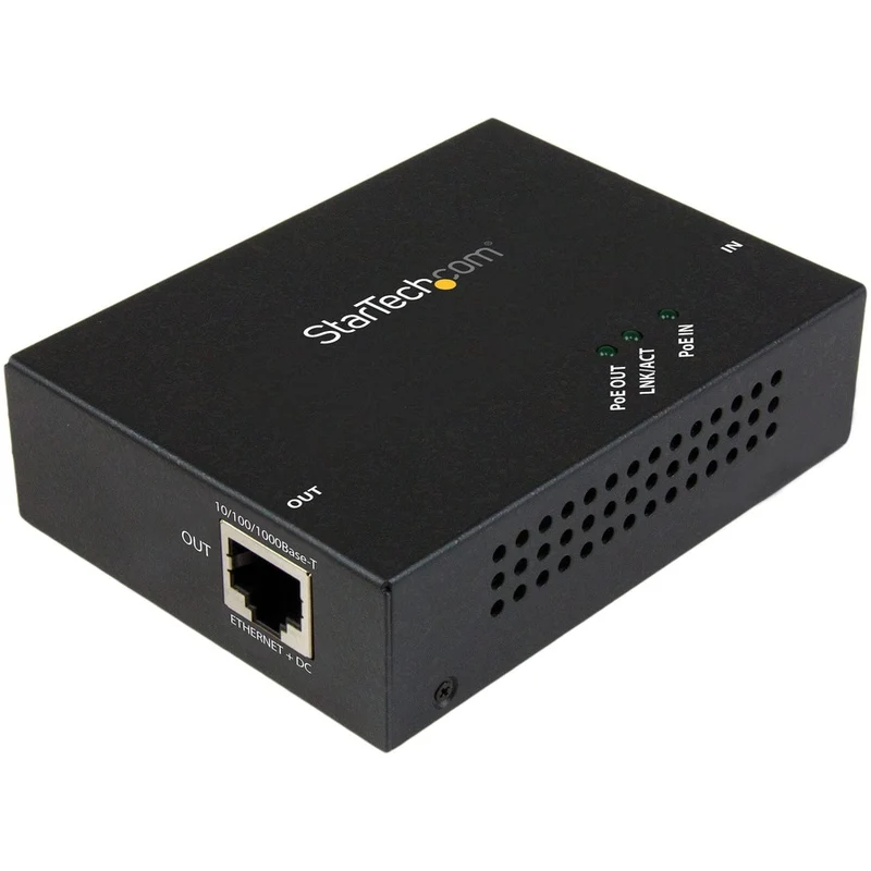 Switch de Red StarTech.com StarTech 1 Port Gigabit PoE+ Extender