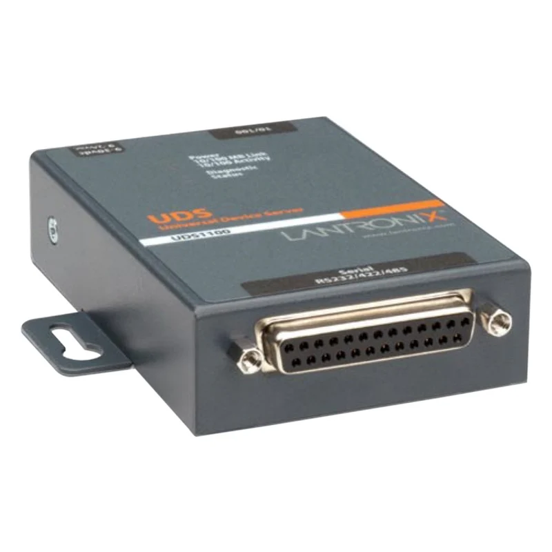 Servidor de Dispositivos Lantronix Device Server UDS1100 One Port Serial (RS232/ RS422/ RS485) to IP Ethernet, UD1100002-01