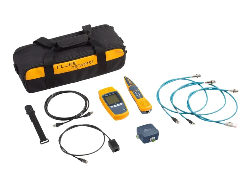 Probador de Red Fluke MicroScanner PoE Industrial Ethernet Professional Kit
