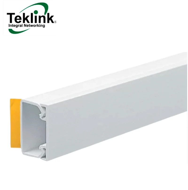 Canaleta PVC con Adhesivo PCTA-402510020W Marca: Teklink