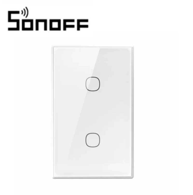 Apagador Inteligente 2 Canales T6-2CH Marca: Sonoff