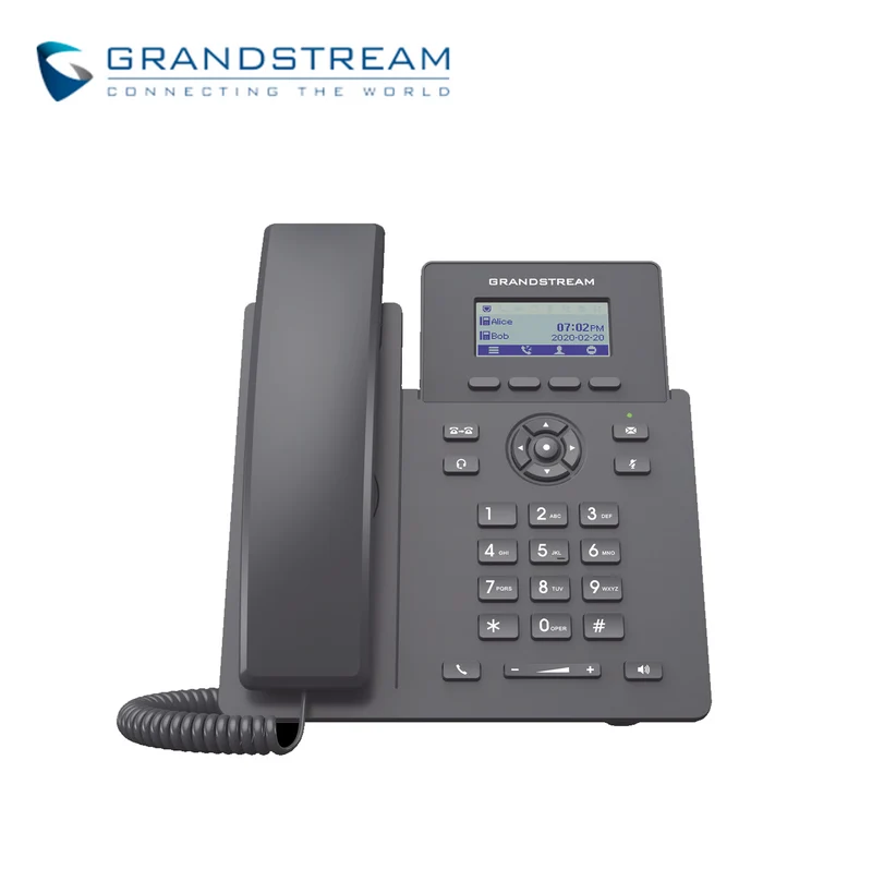 Teléfono IP 2 Líneas GRP-2601P Marca: Grandstream