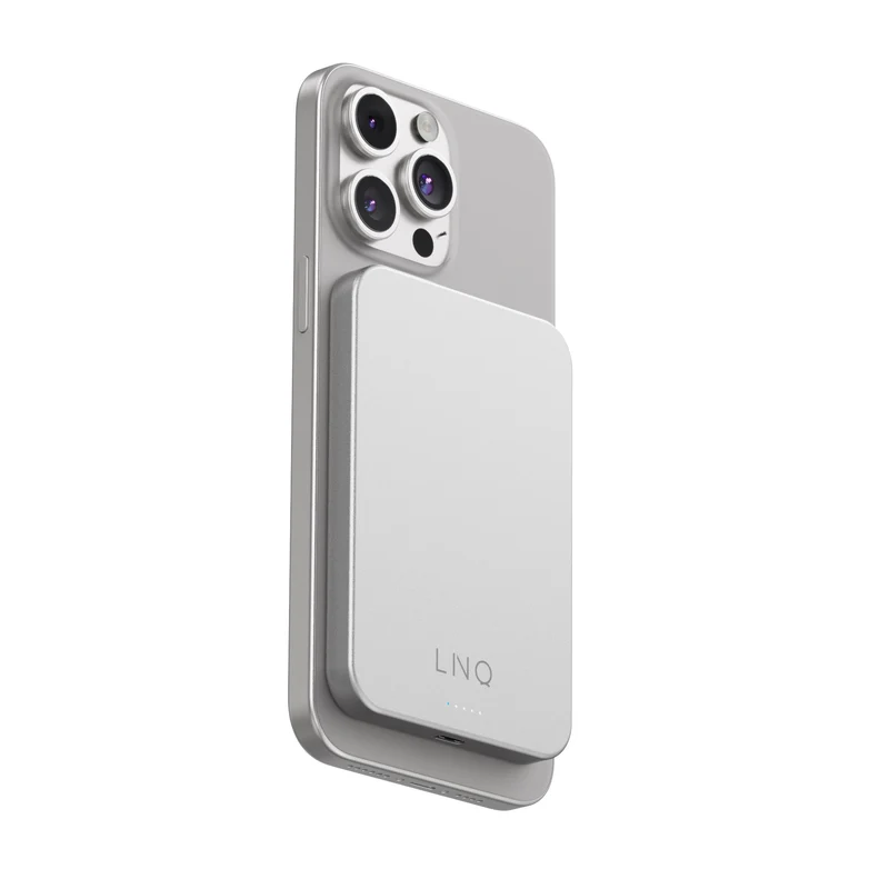 Batería externa magnética con MagSafe de LINQ - 5.000 mAh