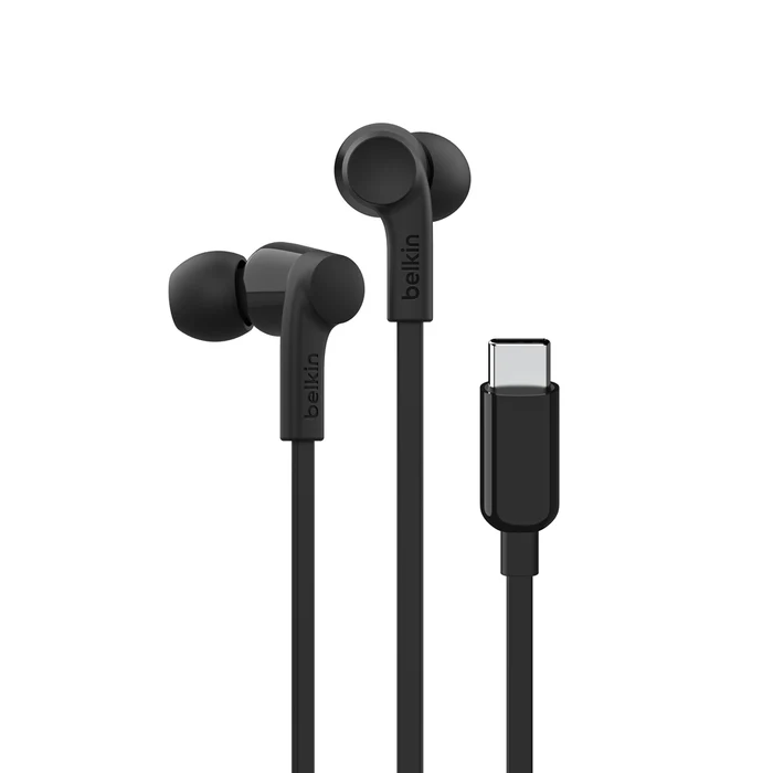 SOUNDFORM™ - Audífonos con conector USB-C™ de Belkin - Negro
