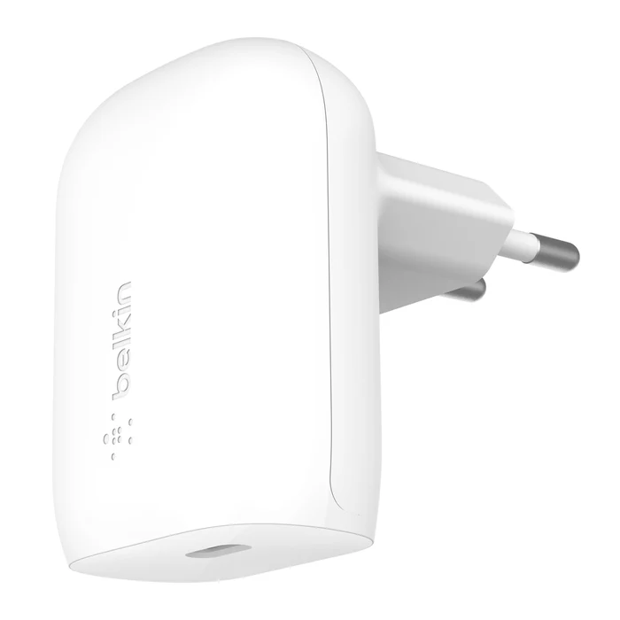Adaptador de corriente de 30 W USB-C PD PPS de Belkin - Blanco