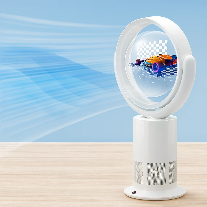Hyper Flow 3D Hologram Bladeless Fan Projector
