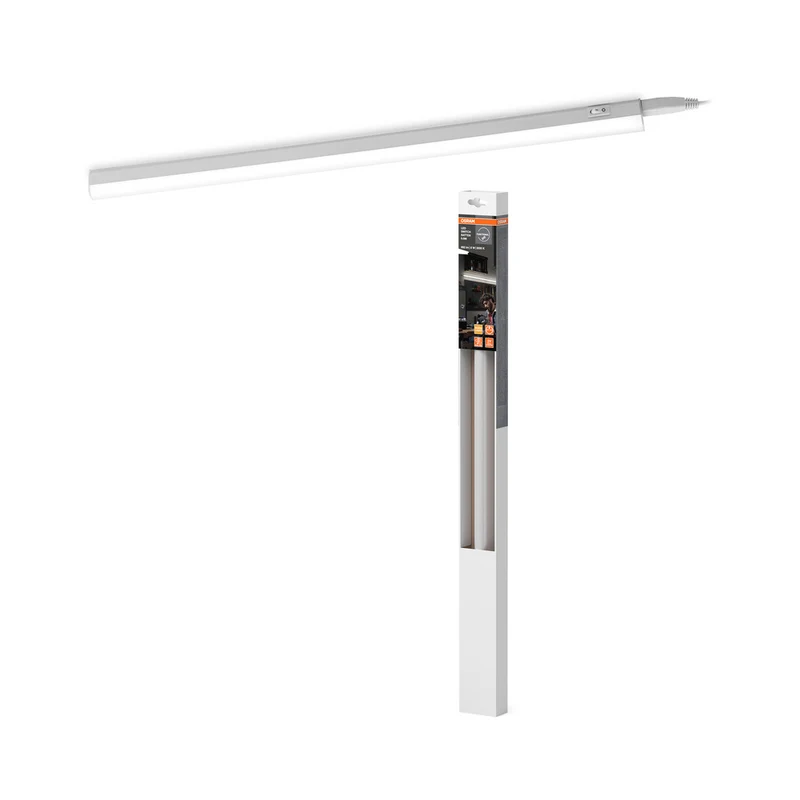 Barra de luz LED OSRAM Switch Batten / Lámpara empotrada, 60 cm, 8 W, 900 lm, 3000 K, blanco cálido