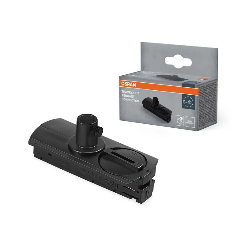 Adaptador OSRAM TRACKLIGHT para lámpara colgante, negro