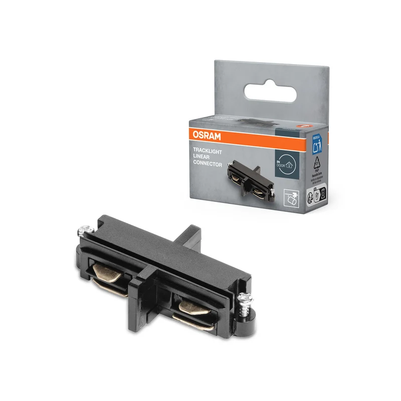 Conector lineal OSRAM TRACKLIGHT, negro