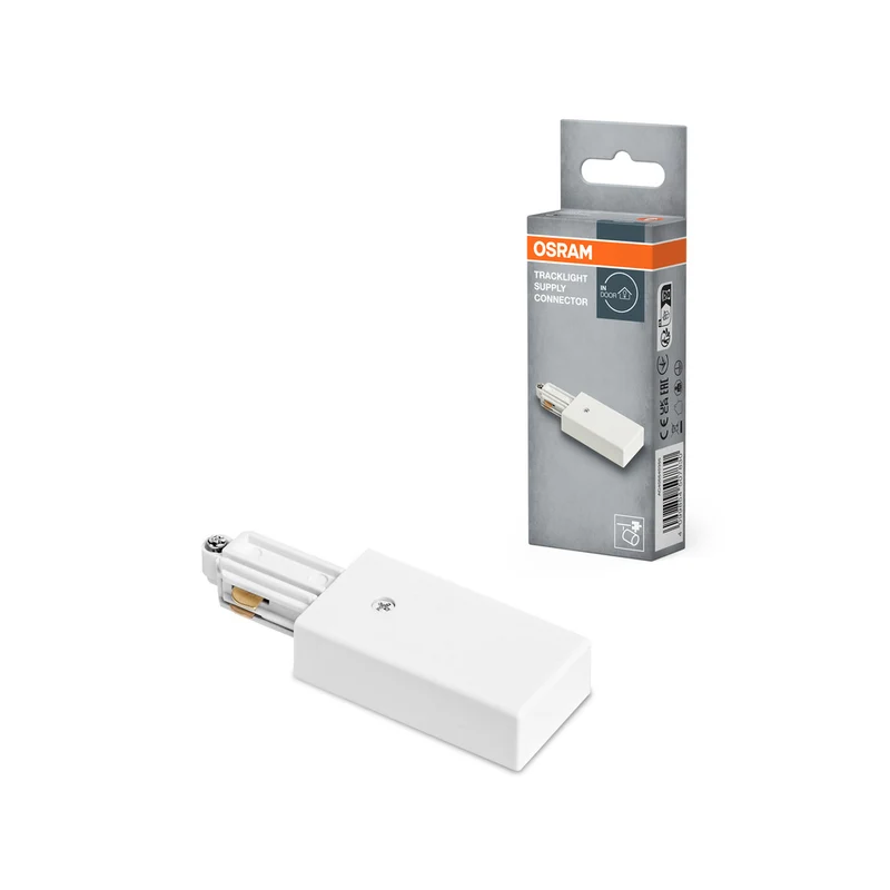 Alimentación por riel de alimentación OSRAM TRACKLIGHT / pieza de repuesto, blanco