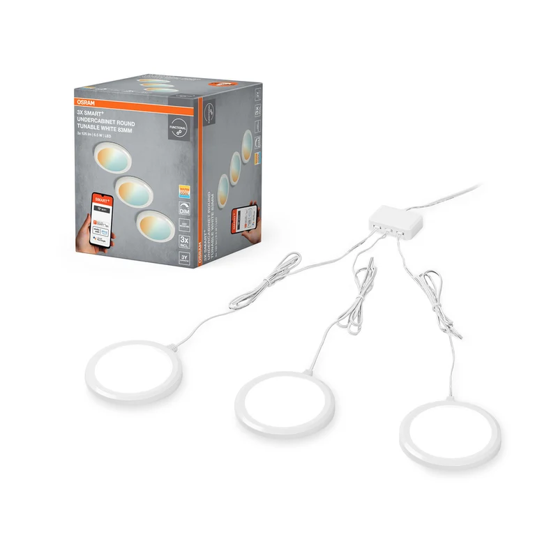 Lámpara de bajo armario OSRAM SMART+ WIFI, blanca, 6,5 W, 375 lm