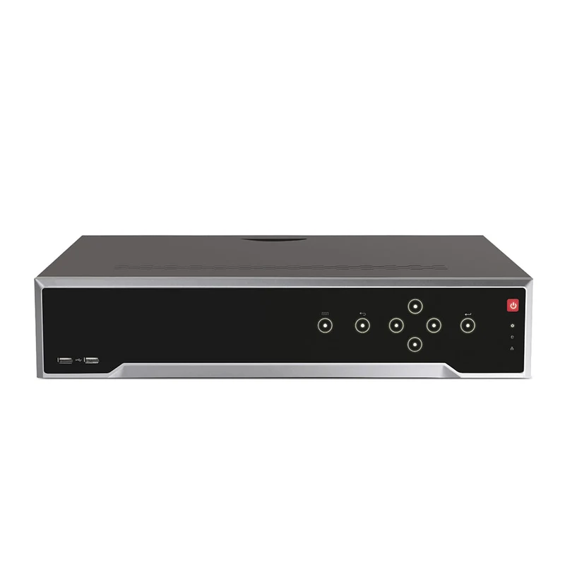 4K 32 Channel PoE NVR Recorder with 16 PoE Ports, Up to 12MP Video Resolution, H.265+, 4 Hard Drive Bays, Smart Video Content Analysis Search, Temperature Detection