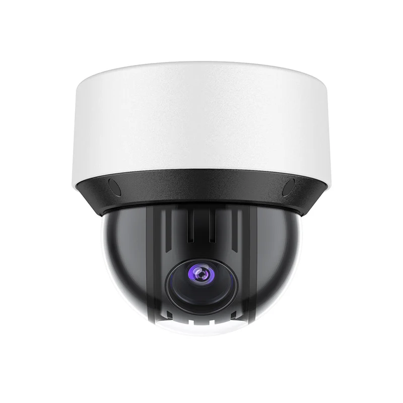 4MP 25X Optical Zoom Outdoor PoE PTZ High Speed Dome Camera, IK10 Vandal-Resistant, 4.8-12 mm Lens, 164 ft Color Night Vision, Intelligent Behavior Analysis, AI Detection