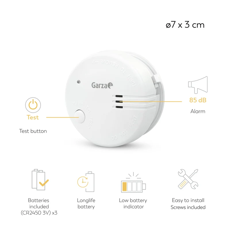 Detector De Humo Mini