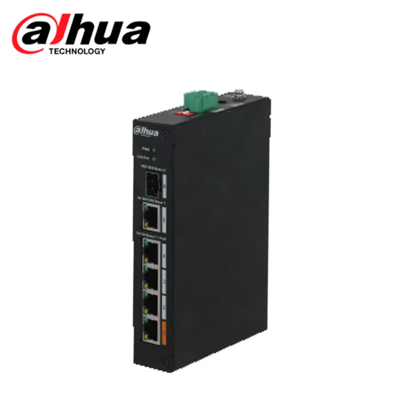 Switch PoE 4 Puertos Industrial PFS3106-4ET-60 Marca: Dahua