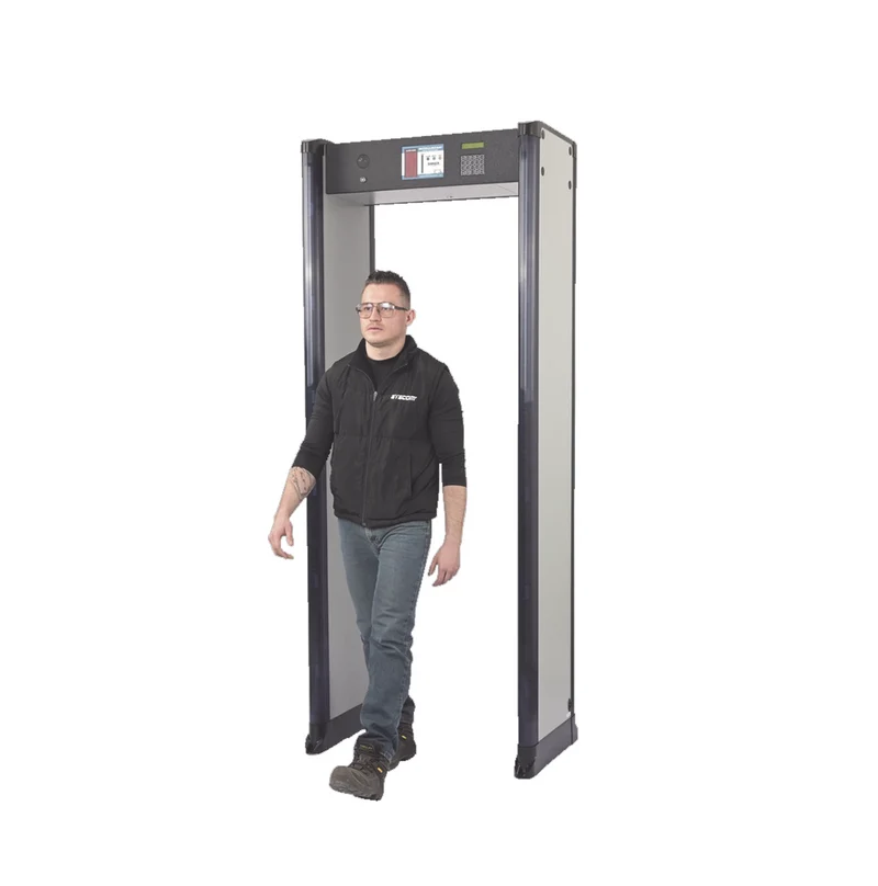 Detector de Metales de 33 Zonas con Anclaje para Fijarse al Piso INTELL-233-ZIR Marca: RANGER SECURITY DETECTORS