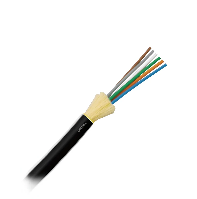 Fibra monomodo 6 hilos Indoor/Outdoor 900um Marca: LANTEK