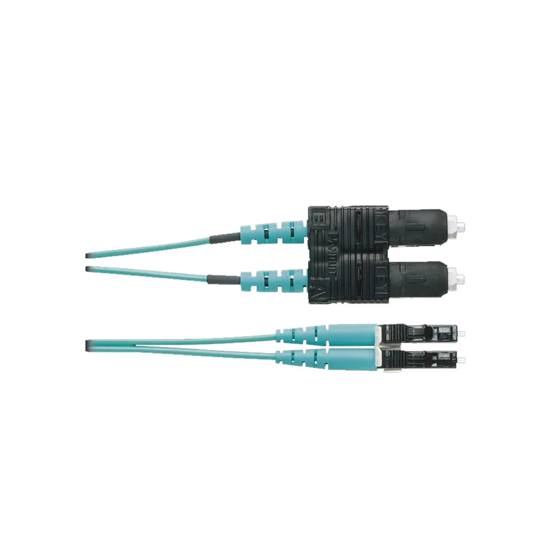 Jumper de Fibra Optica multimodo 1 Metro 50/125 OM3 Marca: PANDUIT
