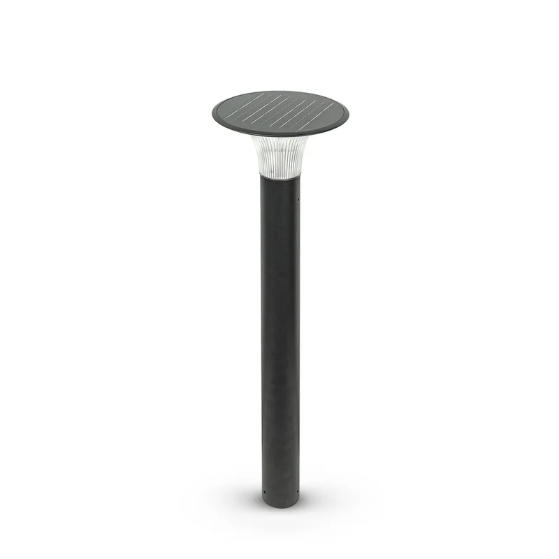 Lámpara solar Poste Golliat con iluminación exterior 360º de alta calidad