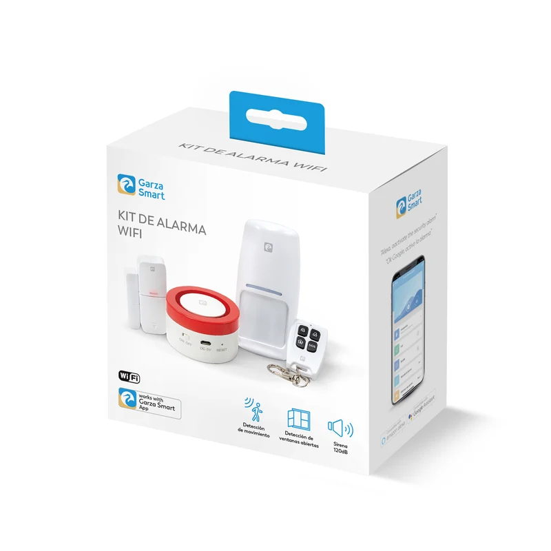 Kit De Alarma De Seguridad Inteligente Wifi