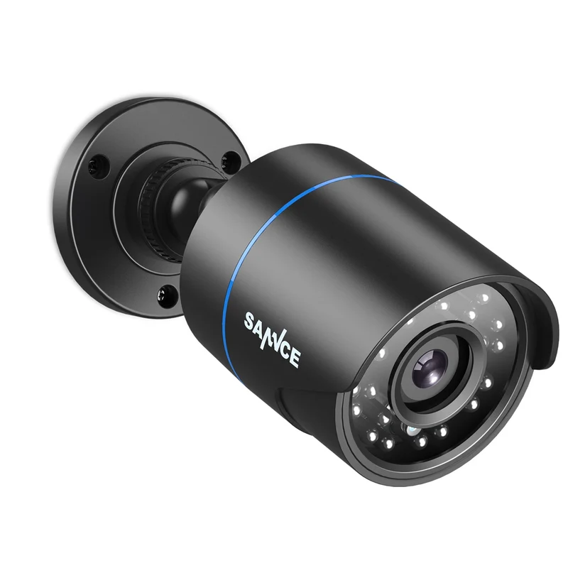 Certified Refurbished 1080p Wired Security Camera, 4-in-1 for AHD/TVI/CVI/CVBS, IP66 Weatherproof Analog Surveillance Video Add–On Camera for Indoor and Outdoor Use, 100 ft Clear Night Vision