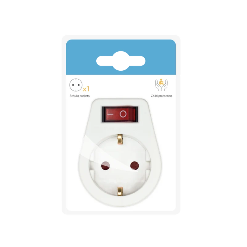 Adaptador Con Interruptor