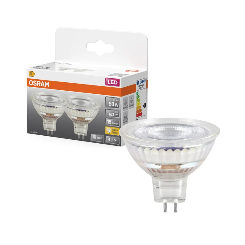 OSRAM LED STAR MR16 12 V 6,1 W 827 GU5.3