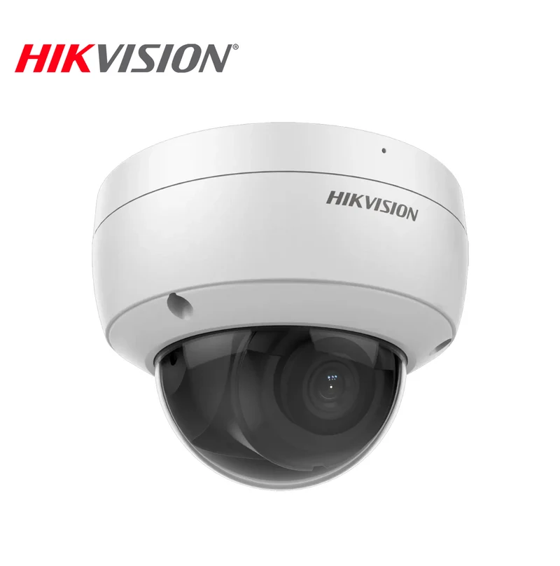 Camara Domo 6MP AcuSense con micrófono e IR 30 m DS-2CD2166G2-ISU Marca: Hikvision