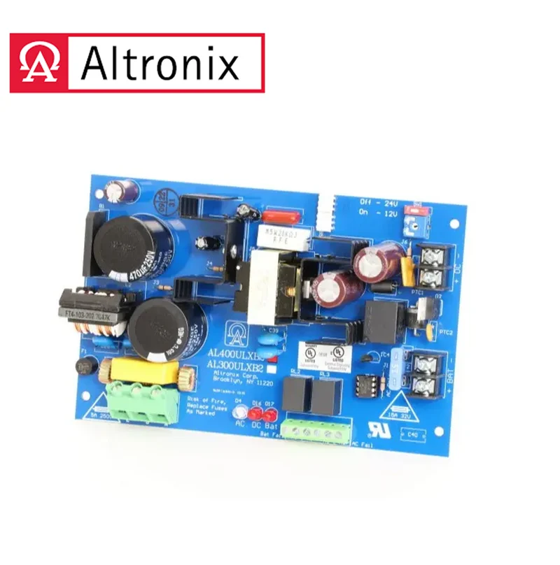 Placa de fuente de alimentación y cargador, una salida clase 2 AL400ULXB2 Marca: Altronix