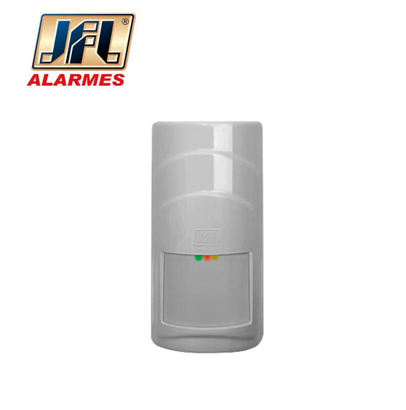 Sensor de movimiento alámbrico PIR pasivo antimascota 15 m 90° (activación >30 kg) Modelo: DualTec 550 Marca: JFL