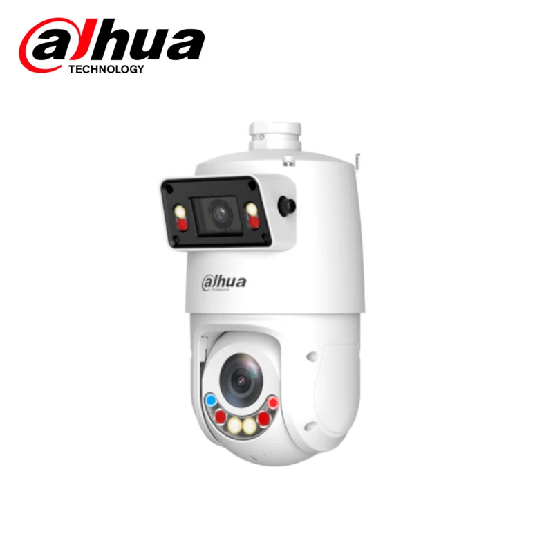 Camara PTZ DUAL IP DAHUA 4+4MP 2.8MM+25X IR100M ILUM-DUAL WIZSENSE SDT4E425-4F-GB-APV1 Marca: Dahua