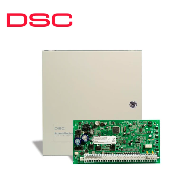 Panel de control híbrido PowerSeries PC1864 con gabinete Marca: DSC