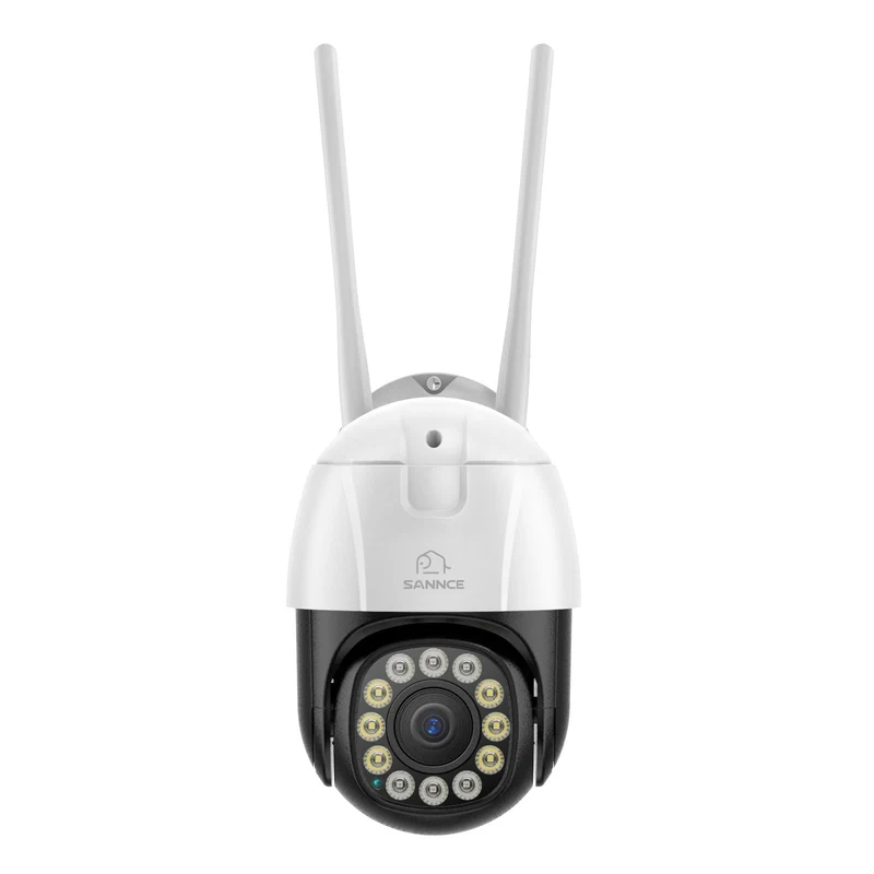 Certified Refurbished 5MP 5X Optical Zoom PTZ Wi-Fi Security Camera, 350° Pan & 90° Tilt, Color Night Vision, Two-Way Audio, Cloud & Max. 128 GB Local Storage, Works with Alexa (Copy)