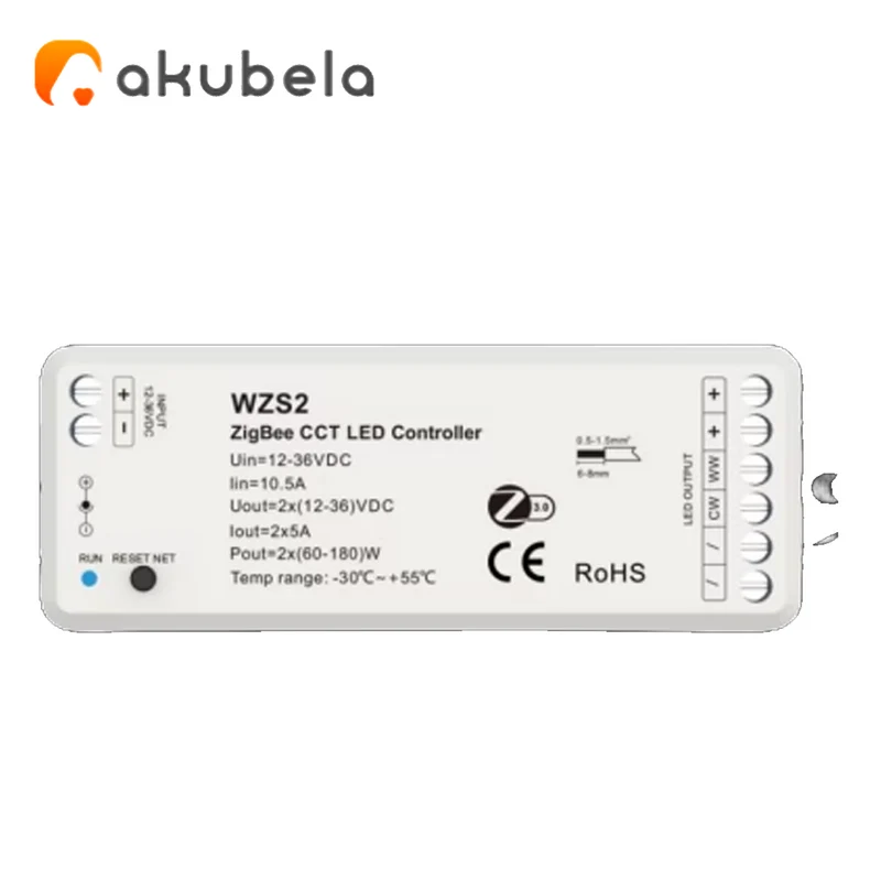 Controlador de luz LED WZS2 Marca: Akubela