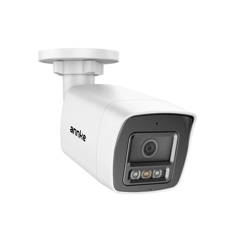 ANNKE C800 – 4K Outdoor PoE IP Security Camera, Human & Vehicle Detection, EXIR 2.0 Night Vision, Built-in Microphone & SD Card Slot, RTSP Supported