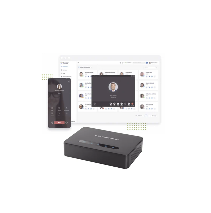 Conmutador Cloud 5 extensiones anuales Gateway FXO para troncal análoga Marca: Yeastar