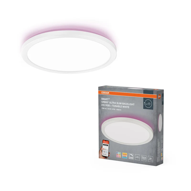 Panel de luz OSRAM SMART+ WiFi, blanco, 19 W, 1790 lm, 235 mm