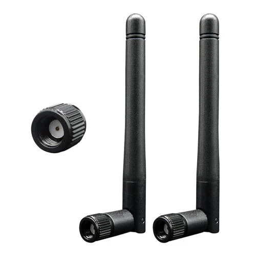 Antena Dual Band WiFi 2.4/5-5.8 GHz 3dBi MIMO RP-SMA Macho Bluetooth