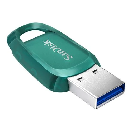 Memoria USB Sandisk 64GB Ultra Eco SuperSpeed+ USB 3.2 (Gen 1) Flash Drive Verde Azulado