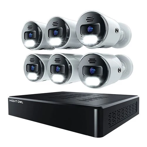 Disco Duro Night Owl BNVR8-122-6L Ultra HD NVR Security Kit 12-Channel