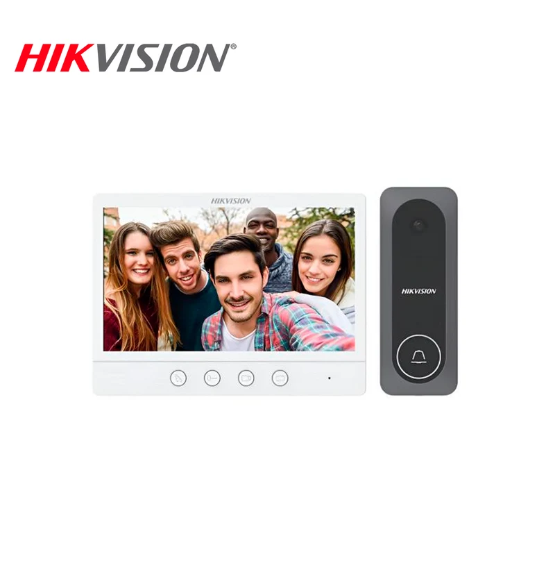 Kit de Videportero analógo con pantalla 7" DS-KIS212(O-STD) Marca: Hivision