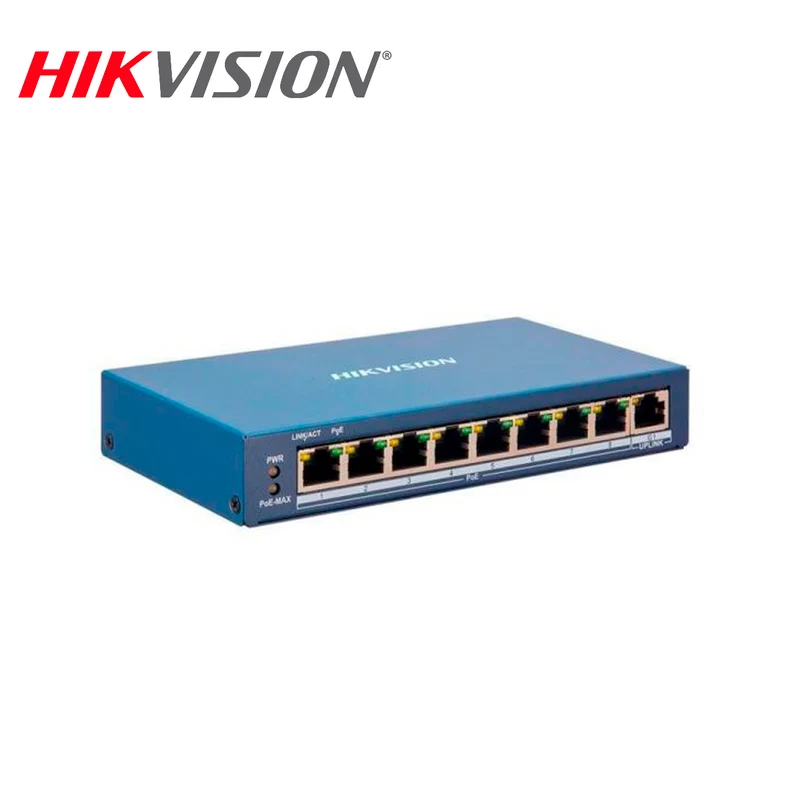 Switch administrable de 8 puertos DS-3E1309P-EI/M Marca: Hikvision