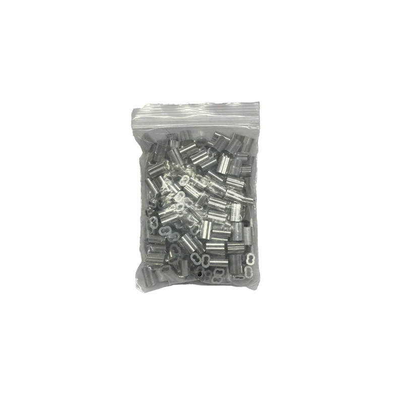Prensa manga en aluminio M2 1.8mm paquete con 200pcs Marca: dLux