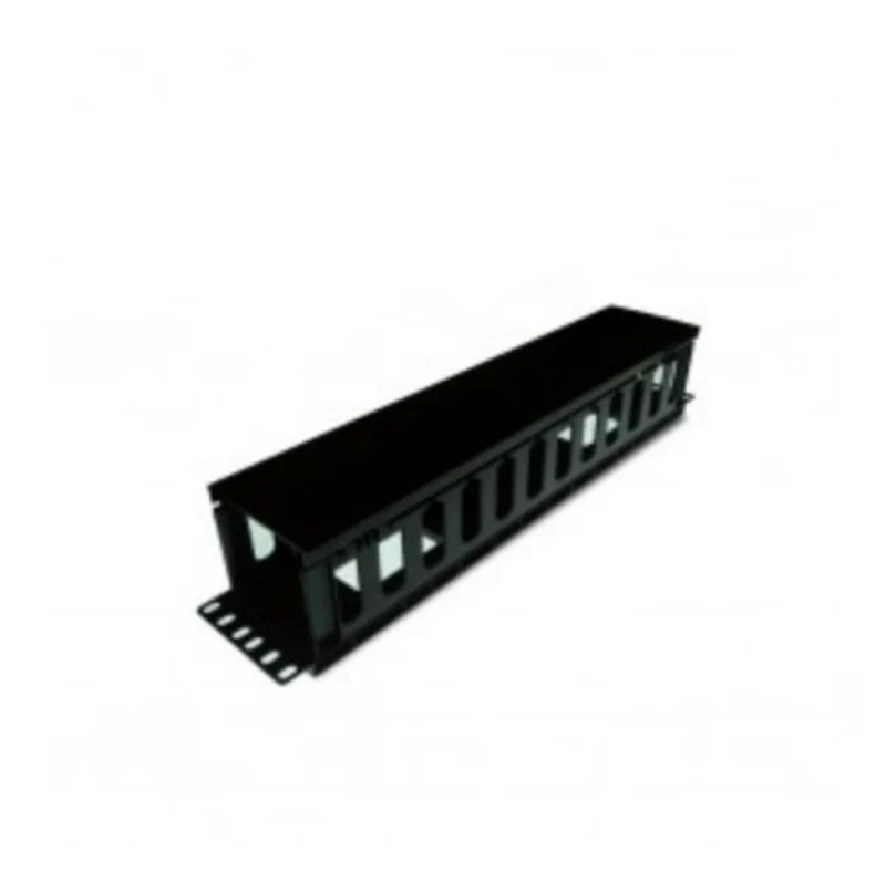 Organizador horizontal 2U plástico LTK-ORGH2U Marca: Lantek