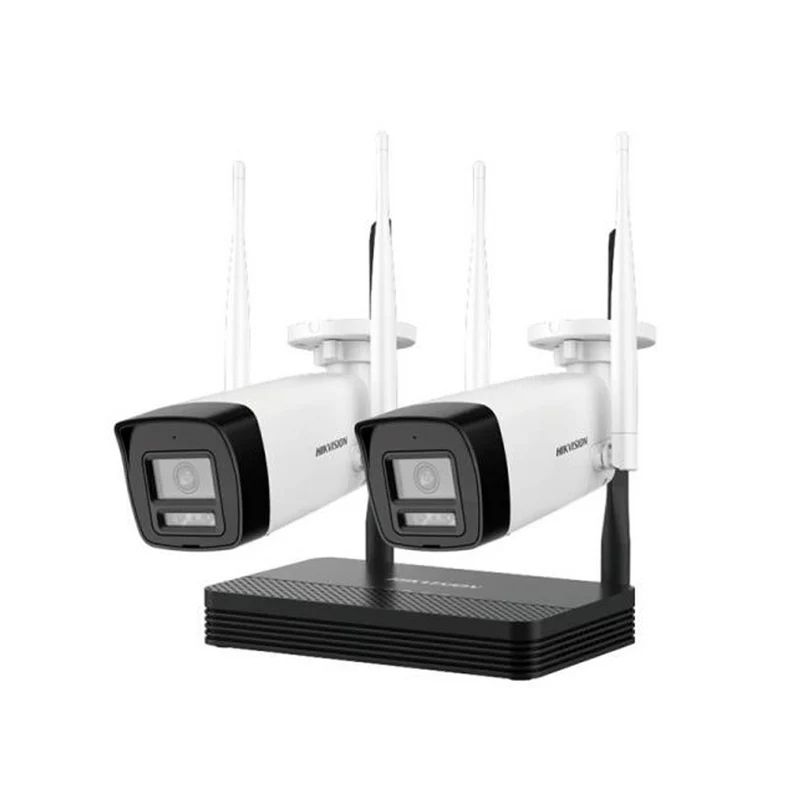 Kit de cámaras de seguridad IP de 2MP bullet Marca: Hikvision