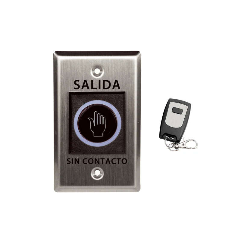 Botón de salida sin contacto TLEB102-R Marca: ZKTeco