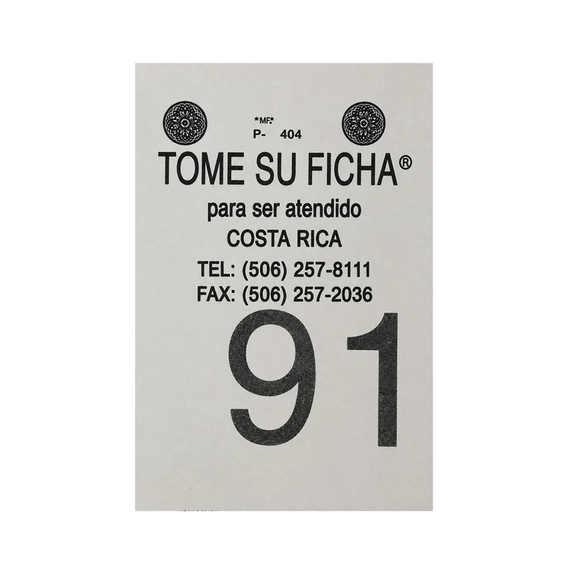 Rollo de tiquetes 2 digitos verde Marca: TAKE ATAB