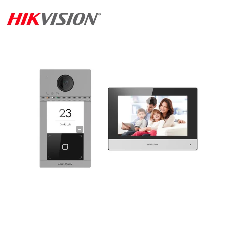 Kit de videoportero IP control de acceso Marca: Hikvision