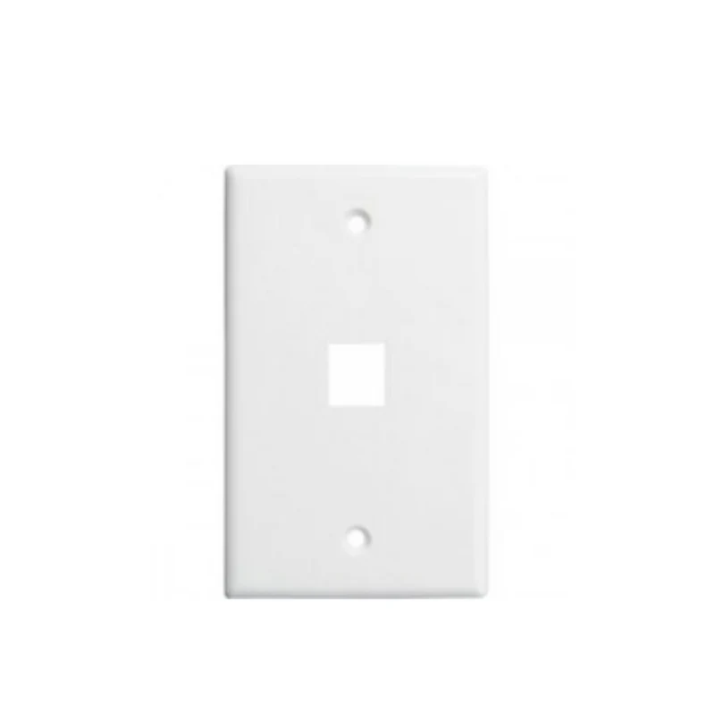 Faceplate placa de pared 1 puerto LTK-F1R Marca: Lantek